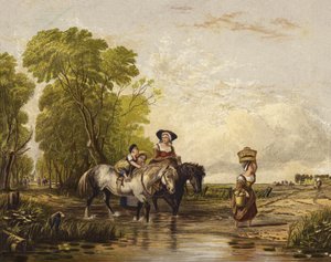 Terug van de Markt door Augustus Wall Callcott
